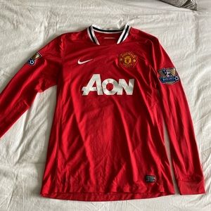 Manchester United Jersey Ashley Young LS